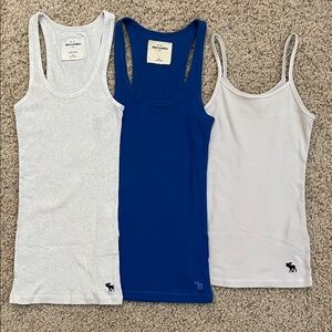 Abercrombie Kids Tank Tops + Cami Set - Blue + Gray